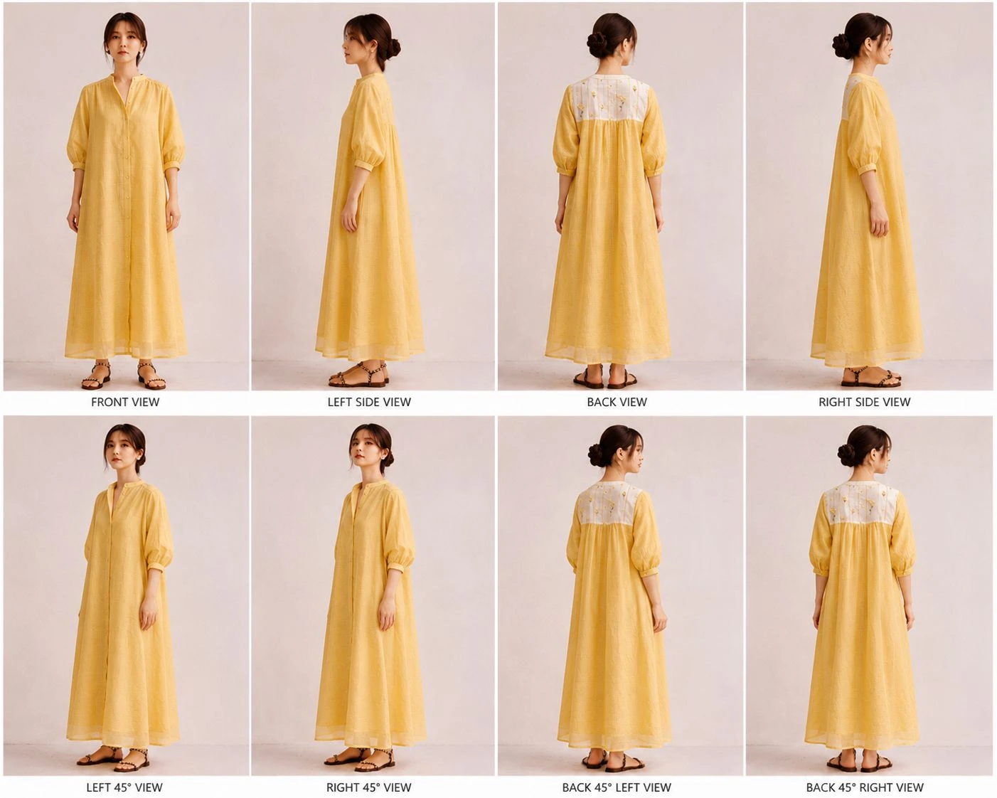 COTTON KOTA ALINE DRESS - Image 2