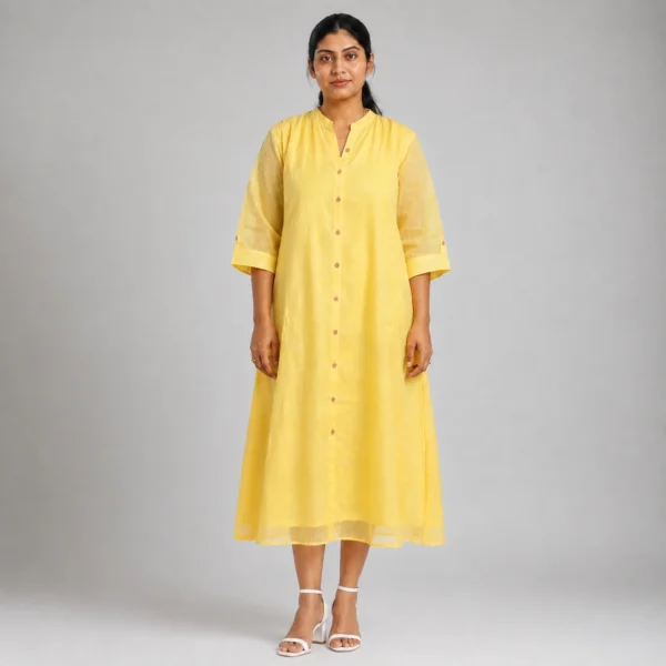 COTTON KOTA ALINE DRESS