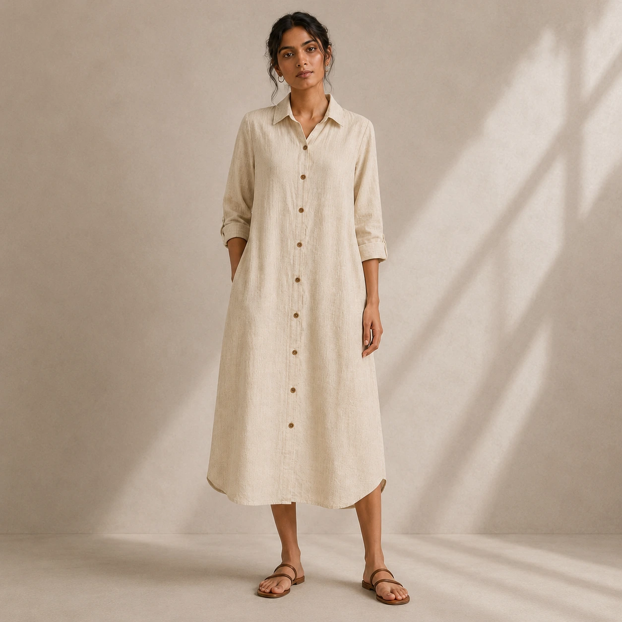SHIRT DRESS