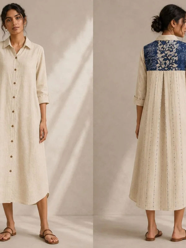 SHIRT DRESS