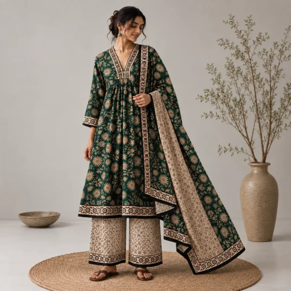 NEEL KURTA SET
